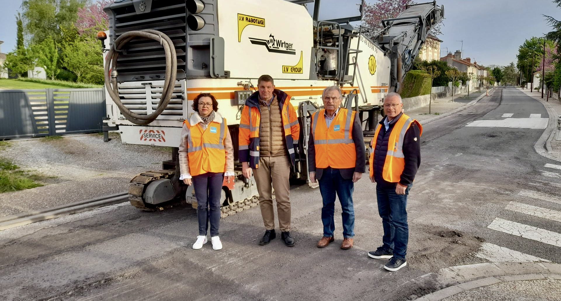 Des travaux en cours à Verrières