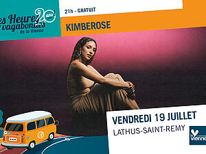 Concert de Kimberose le 19 juillet à Lathus-Saint-Rémy - Agrandir l'image (fenêtre modale)