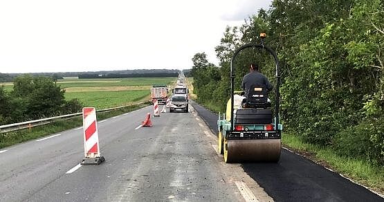 Travaux d’aménagements sur la RD 347