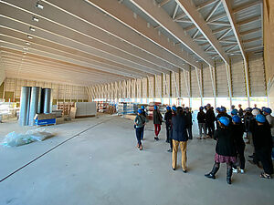 Gymnase du 35e collège de la Vienne. - Agrandir l'image (fenêtre modale)