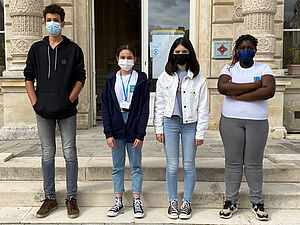 La Présidente et ses 3 Vice-Présidents