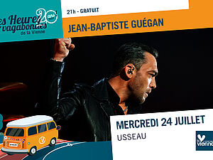 Concert de Jean-Baptiste Guegan le 24 juillet à usseau - Agrandir l'image (fenêtre modale)