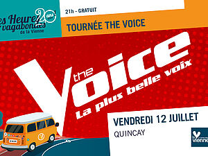 Concert de "The Voice" le 12 juillet à Quinçay - Agrandir l'image (fenêtre modale)