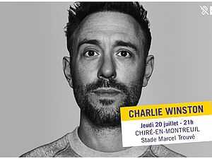 Concert de Charlie Winston le 20 juillet à Chiré-en-Montreuil avec les descriptions dans le lien ci-joint - Agrandir l'image (fenêtre modale)
